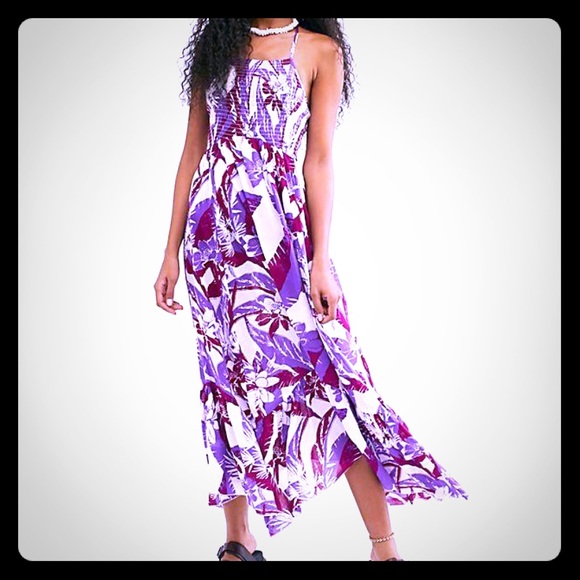 Free People Dresses & Skirts - 💓NWT Free People Heat Wave Printed Maxi Slip: